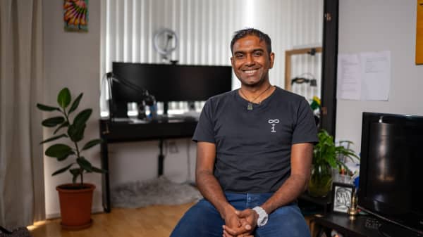 Local Hero of the Year Subash Chandar K.