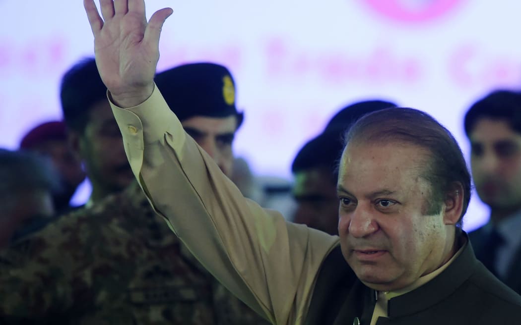 Pakistan's Prime Minister Nawaz Sharif