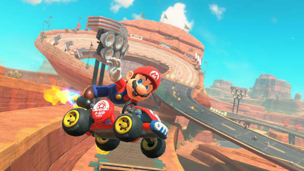 Mario Kart World offers manic, frantic fun, especially in the new Knockout Mode.