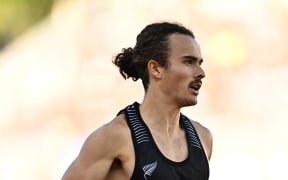 New Zealand middle-distance runner Sam Tanner.