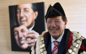 Sir Tim Shadbolt has previously used council resources to send out his Christmas card.