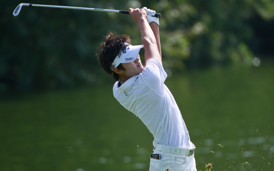 New Zealand golfer Danny Lee