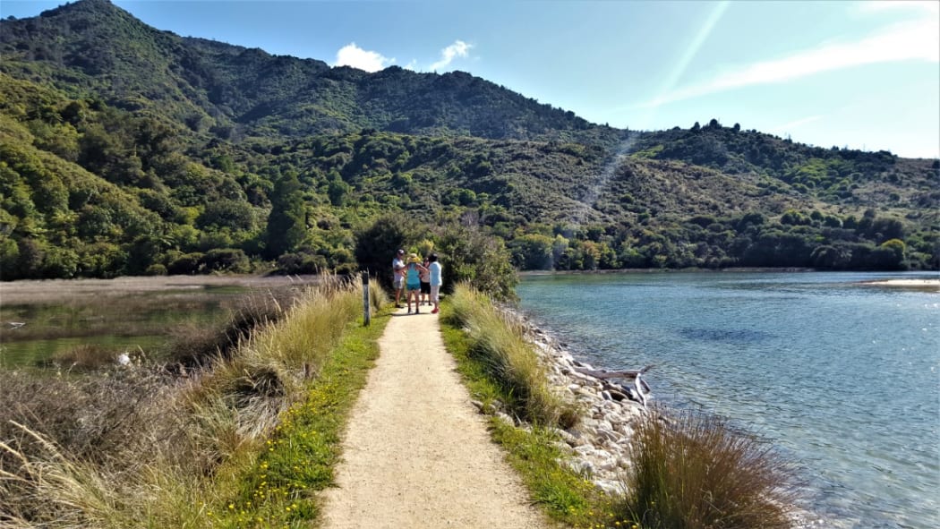 Abel Tasman coastal track.