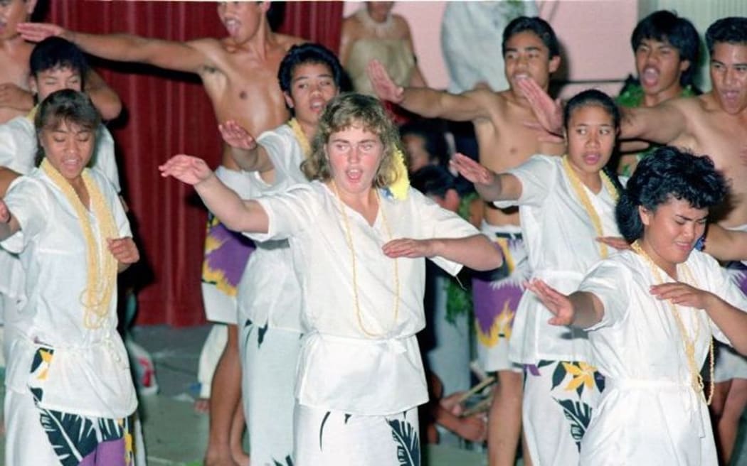 ASB Polyfest back in the 1980s.