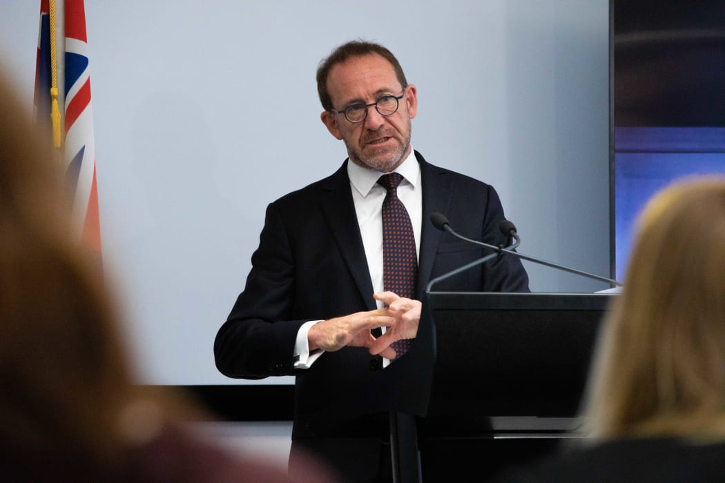 Andrew Little speaks to media about Covid preparedness