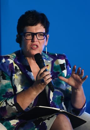 Jenny Shipley - speaking at an event in Boao in south China in March 2015.