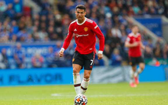 Cristiano Ronaldo of Manchester United.