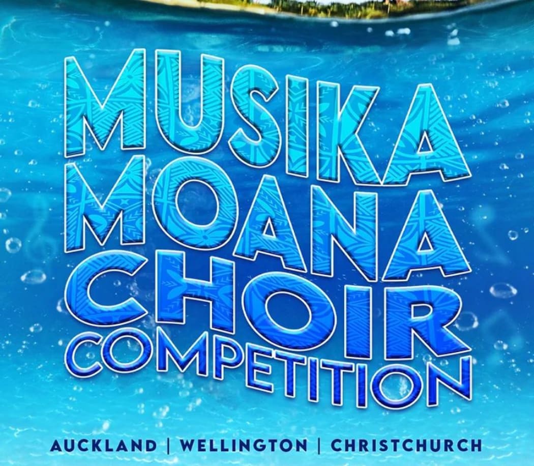 Publicity graphic for Musika Moana Choir Competition