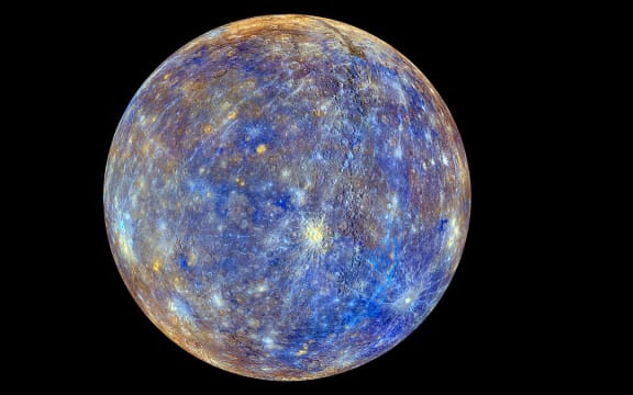 Colours of Mercury, the innermost planet