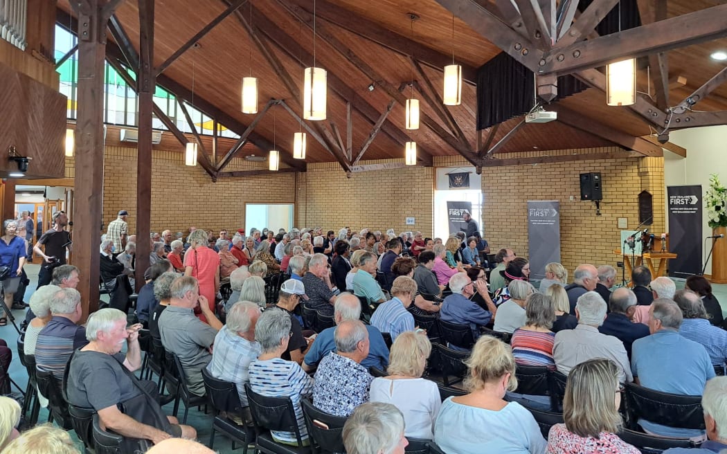 Winston Peters delivers a scene-setting speech in Howick on Friday 24th of March, 2023.