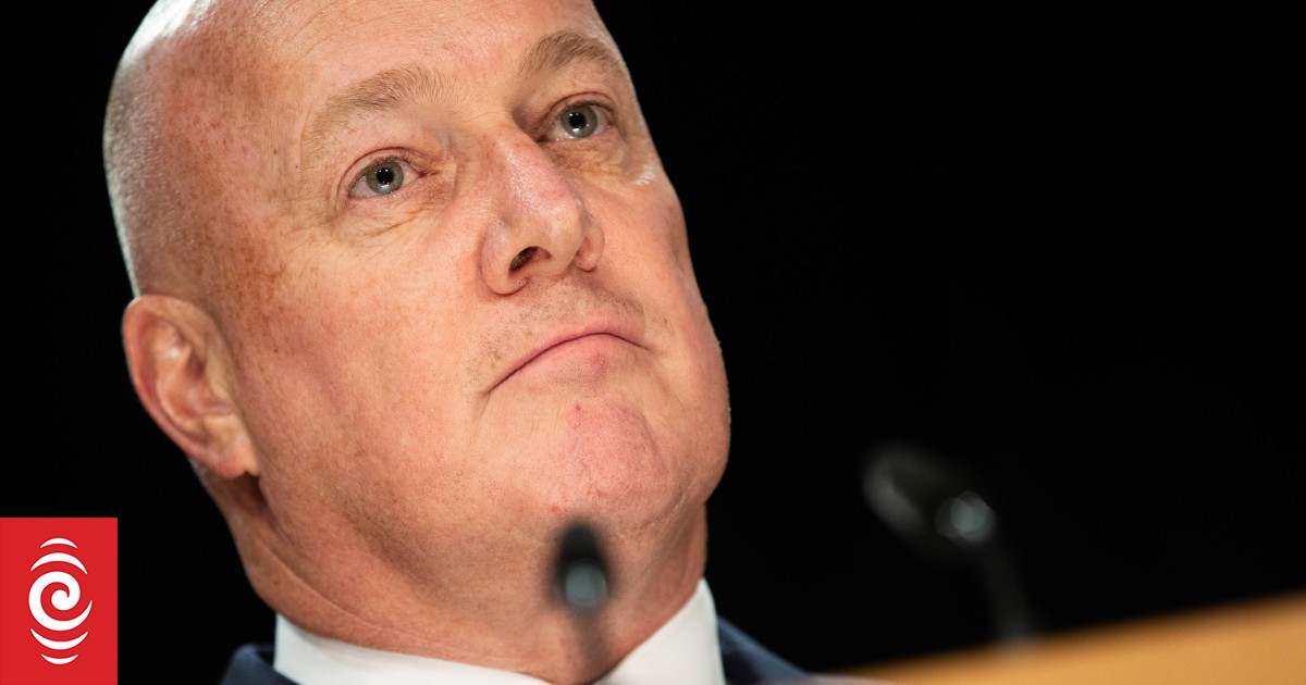 Luxon: Bad poll result 'not a major focus' for National