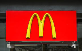Wellington Mc Donalds in front of train station