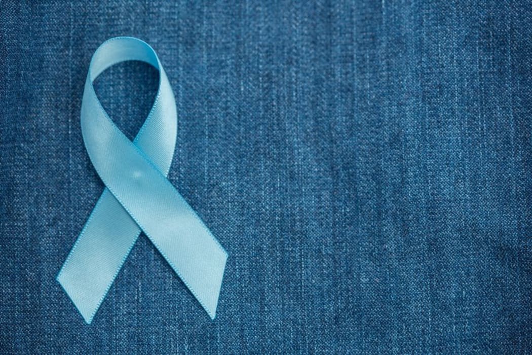 A blue ribbon - used to raise awareness about prostate cancer, which affects thousands in New Zealand.
