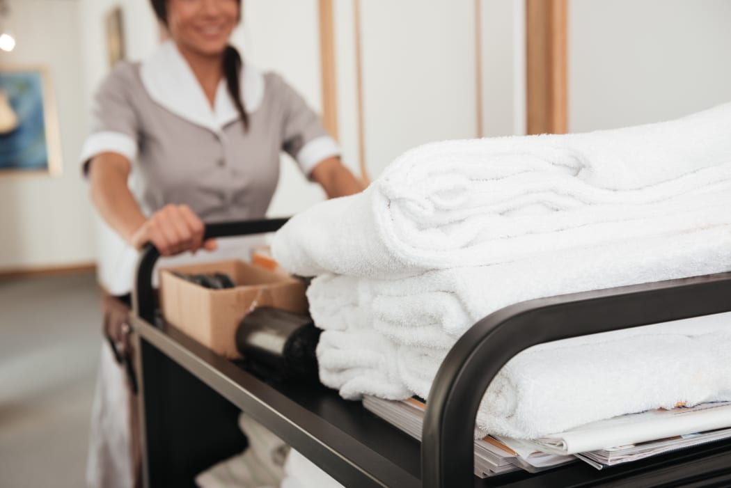 Hotel service worker. (file image).