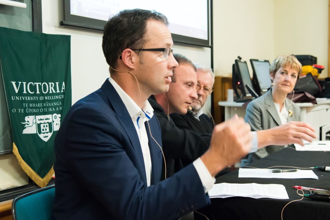 Tim Mackle, Dr Jason Young, Roy Meares and Linda Clark