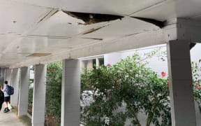 A block of classrooms at Hutt Valley High School has had to shut due to mould and leakage problems.