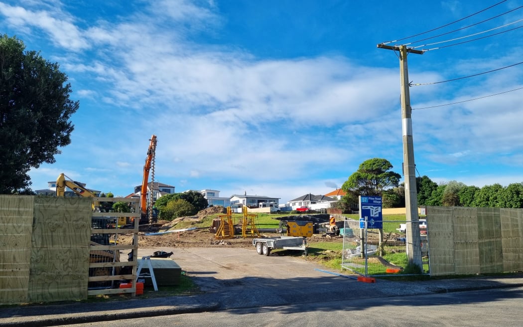 The $400 million retirement village Pitau under construction in Mount Maunganui.