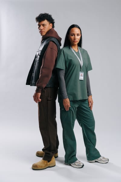 Jayden Daniels and Shavaughan Ruakere in Tangata Pai