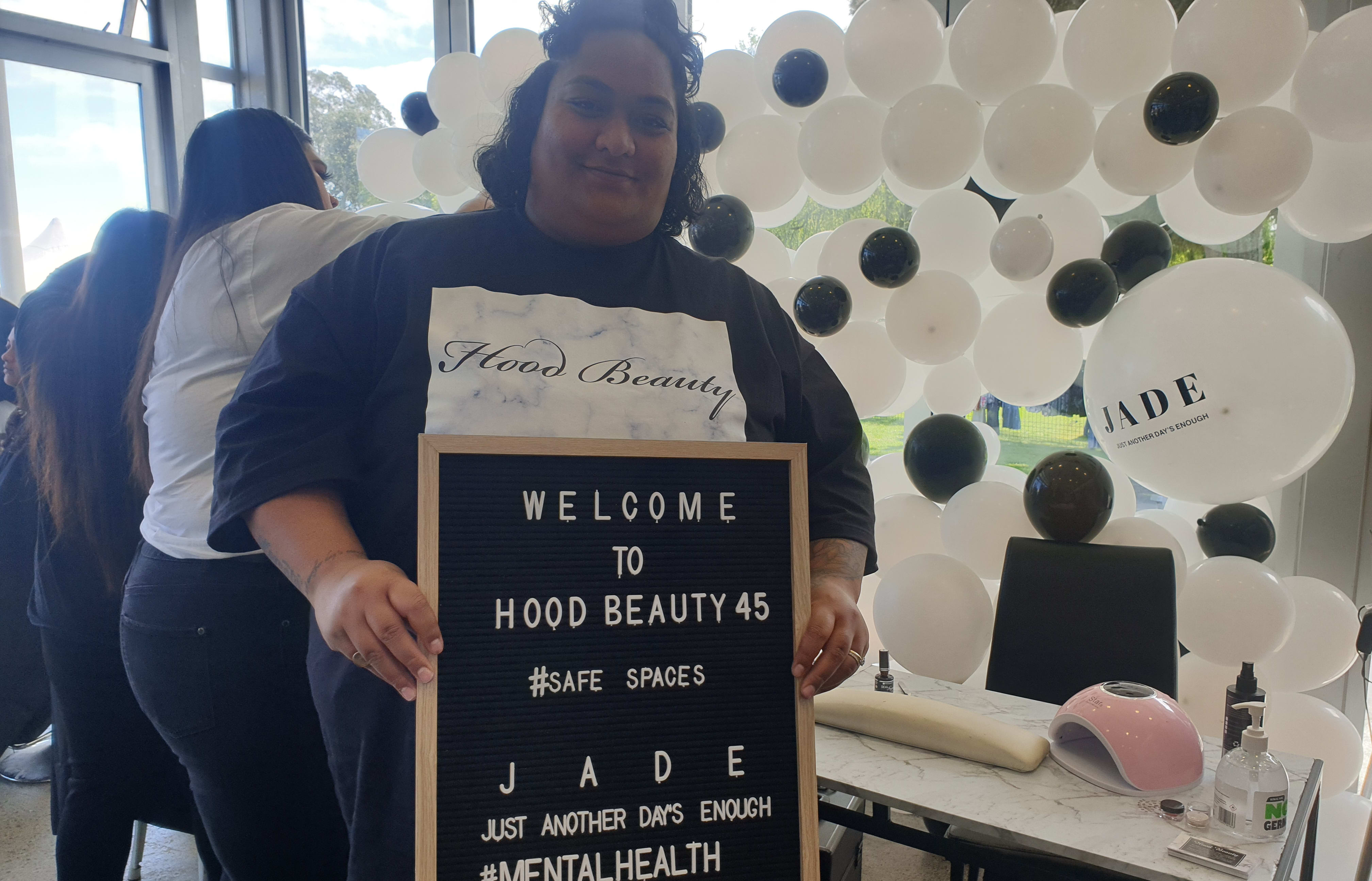 Stephanie Kamoto-Vakauta Gordon of Hood Beauty.