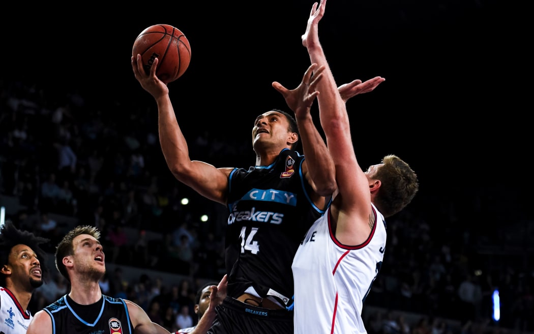 New Zealand Breakers captain Mika Vukona