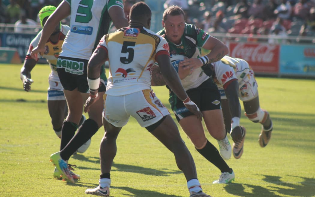 The PNG Hunters thrashed Townsville to cement their position atop the Queensland Cup ladder