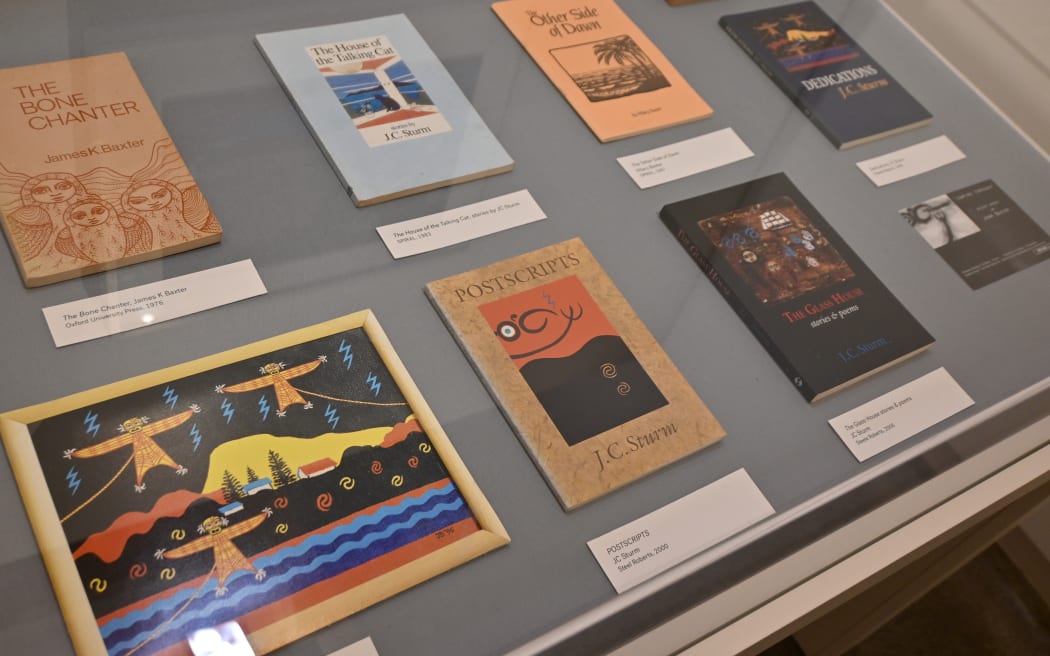 Paintings featured on book covers by John Baxter at Toi Māhara