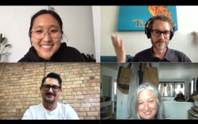 Clockwise: Jess Fu, Tony Stamp, Jana Rangooni, David Ridler