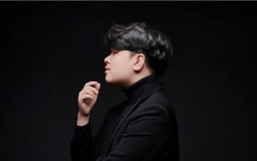 Publicity photo of cellist Jaemin Han