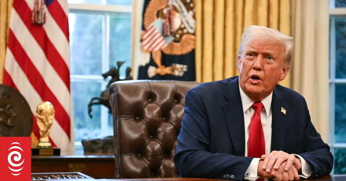 Concern Donald Trump S Eye Of Sauron Is Eyeing Up New Zealand Rnz News