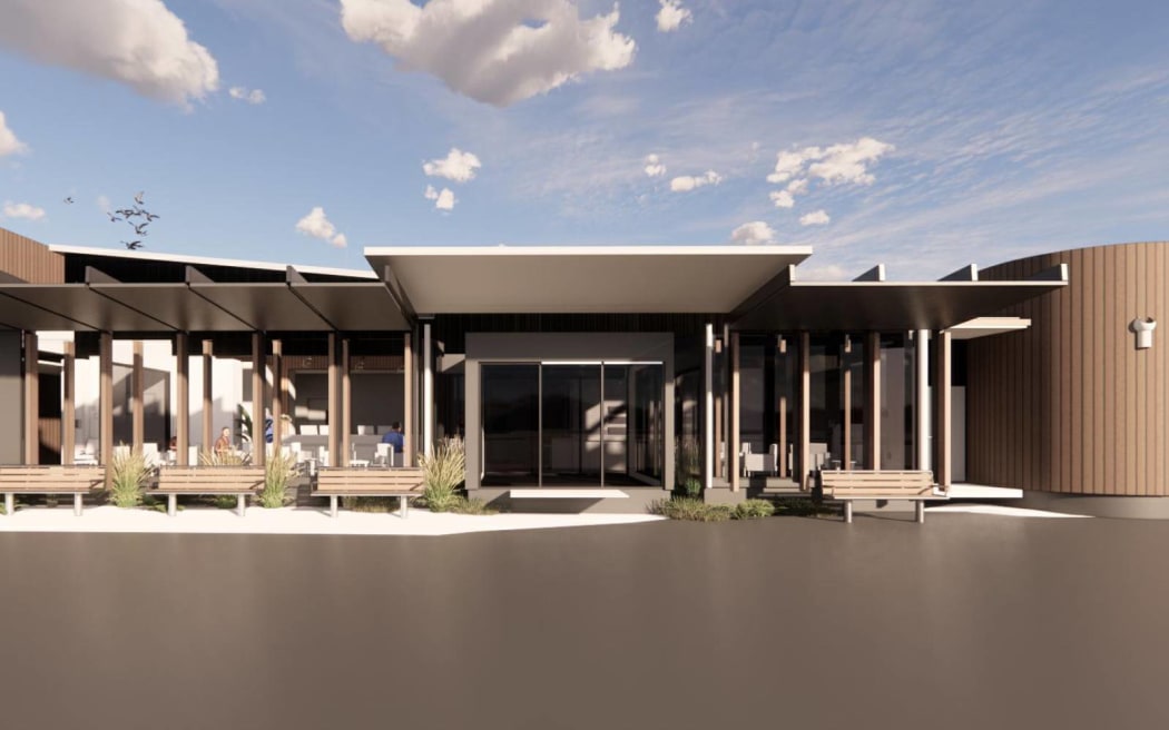 How the Taranaki Cancer Centre will look when completed.
