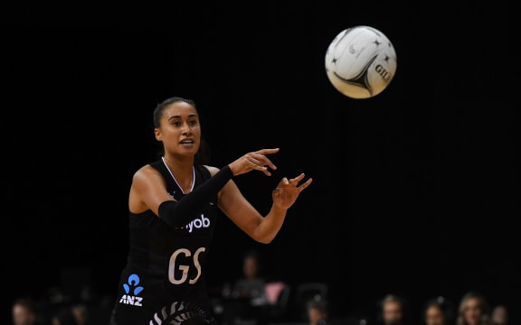 Silver Ferns goal shooter Maria Folau