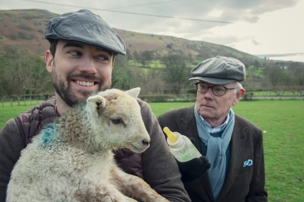 Michael and Jack Whitehall in Travels with My Father.