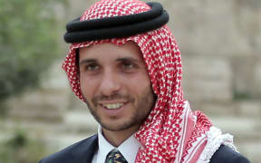 Jordan's Prince Hamzah bin Hussein attends a press event in Amman in September 2015.