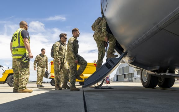 A Royal New Zealand Air Force C-130J Hercules aircraft has deployed to the Gisborne region to help recovery efforts following last week’s severe weather.