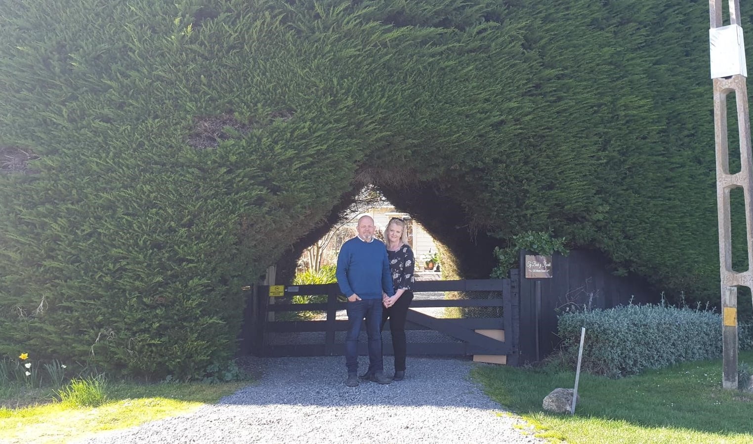 Gareth and Jo Jones were devastated to learn of the development a day before taking ownership of their new home.