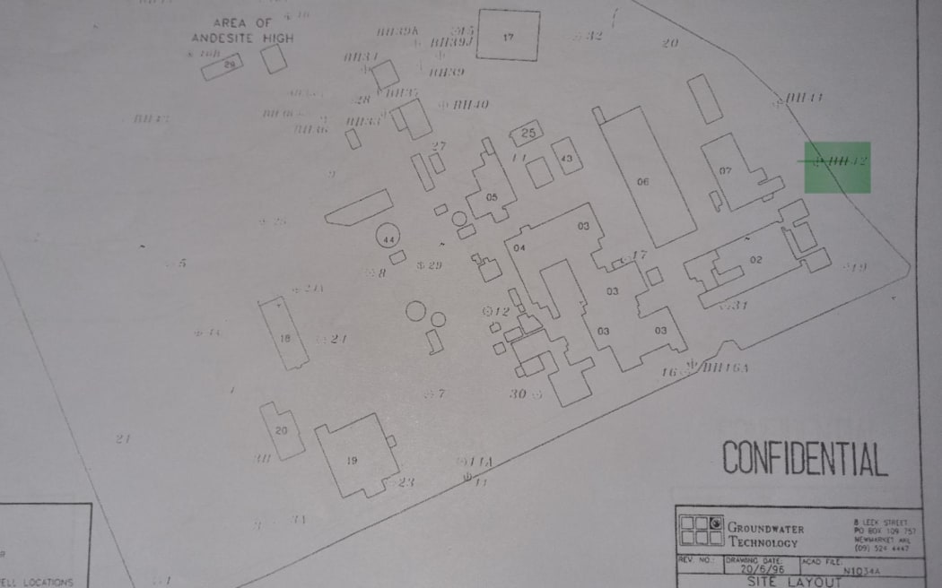 Map from Dow report