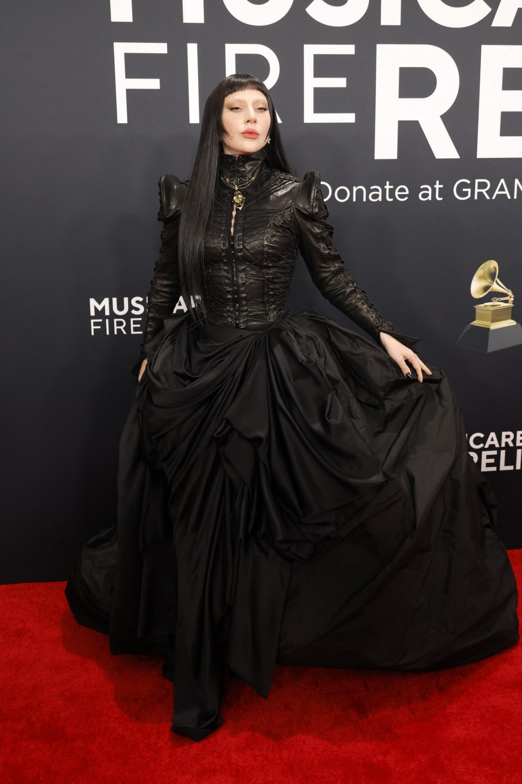 Lady Gaga attends the 67th GRAMMY Awards on February 02, 2025 in Los Angeles, California.