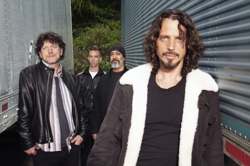 Soundgarden (L-to-R: Ben Shepherd, Matt Cameron, Kim Thayil and Chris Cornell).