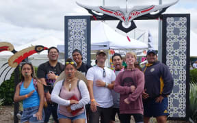 Some of the performers at the Te Matatini national Kapa Haka competition.