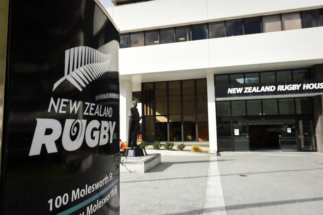 NZ Rugby House building 29 April 2021.
