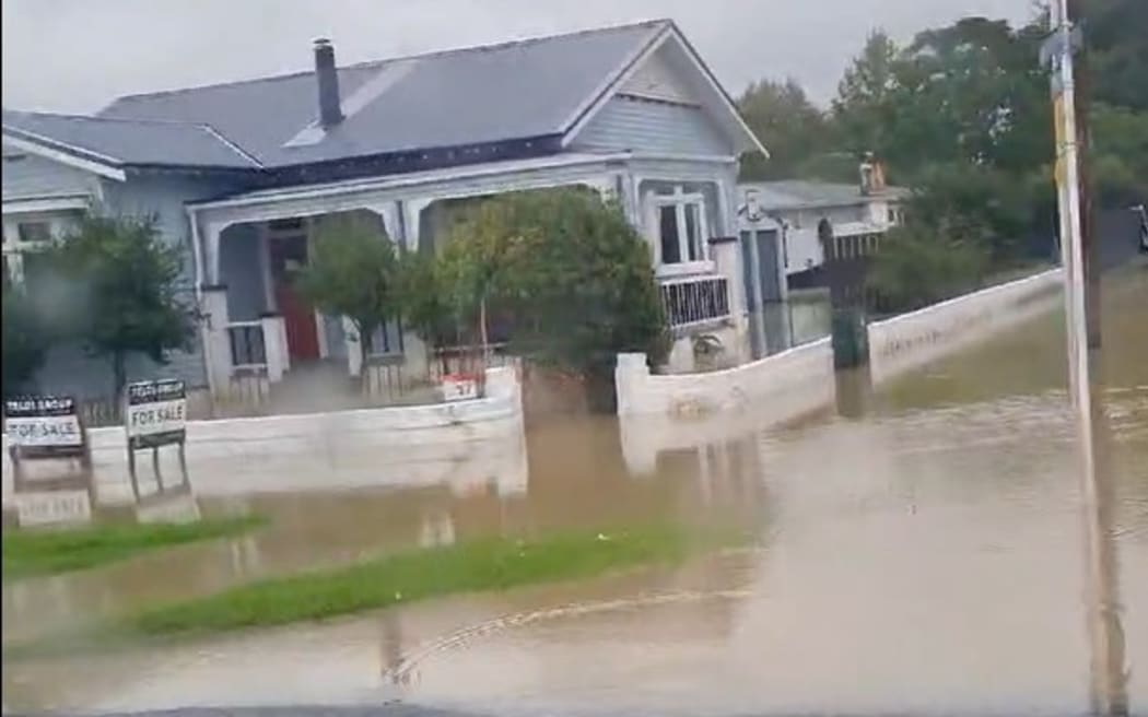 Torrential downpours in Wairoa floods streets and properties, prompting evacuations. 50 properties were affected.