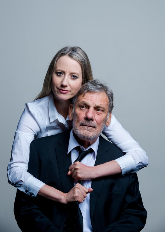 Jeffrey Thomas and Danielle Mason in The Father.