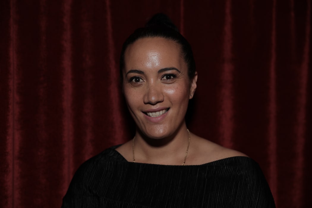 Ria Hall at the 2018 APRA Silver Scroll Awards.