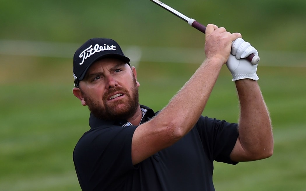 NZ Open leader Australian David Bransdon.