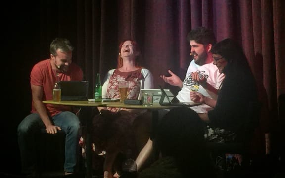 Nick Rado, Penny Ashton, Rhys Mathewson and Michele A’Court