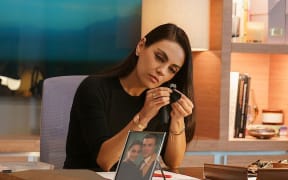 Mila Kunis in the 2022 film Luckiest Girl Alive