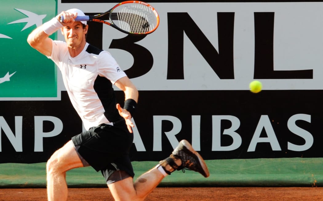 Andy Murray at Italian Open 2016.