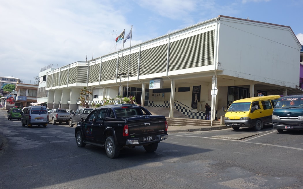 The Vanuatu Police Headquarters in the capital, Port Vila.