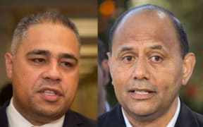 Labour MP Peeni Henare, left, and list MP Willie Jackson.