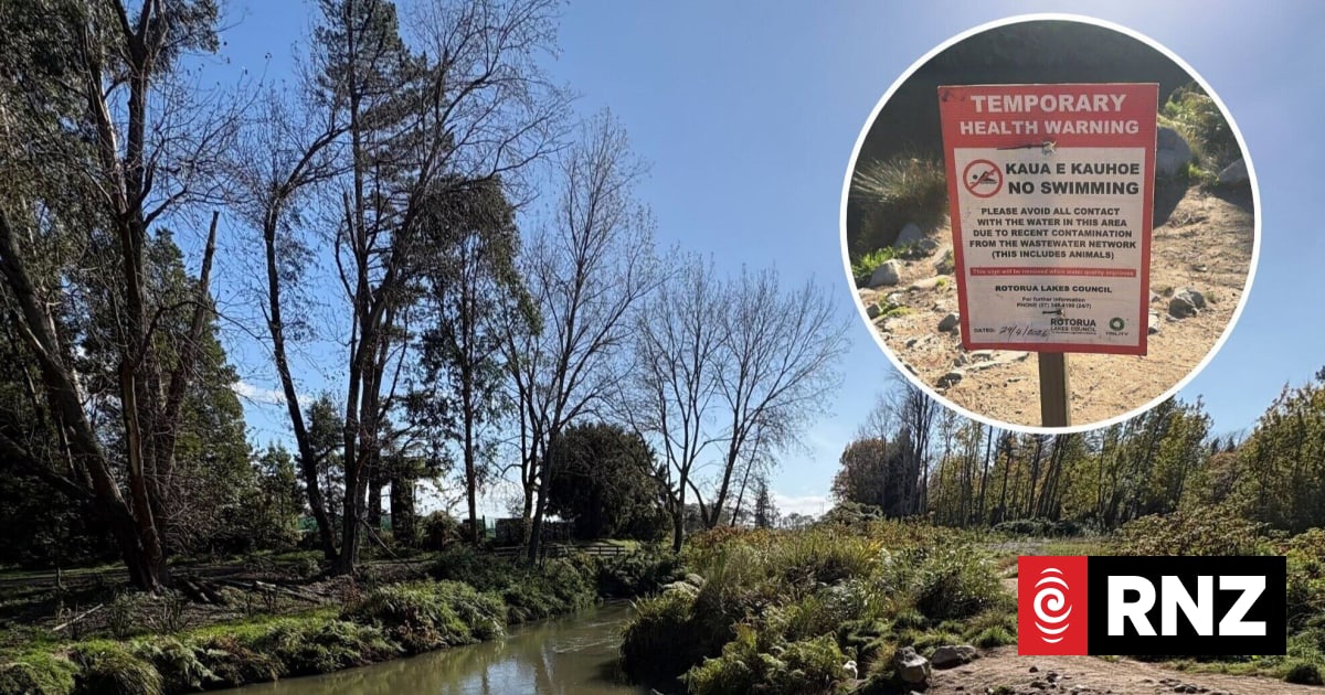 Fatberg blamed for Rotorua stream closure | RNZ